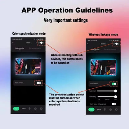 Smart TV LED Licht mit Kamera