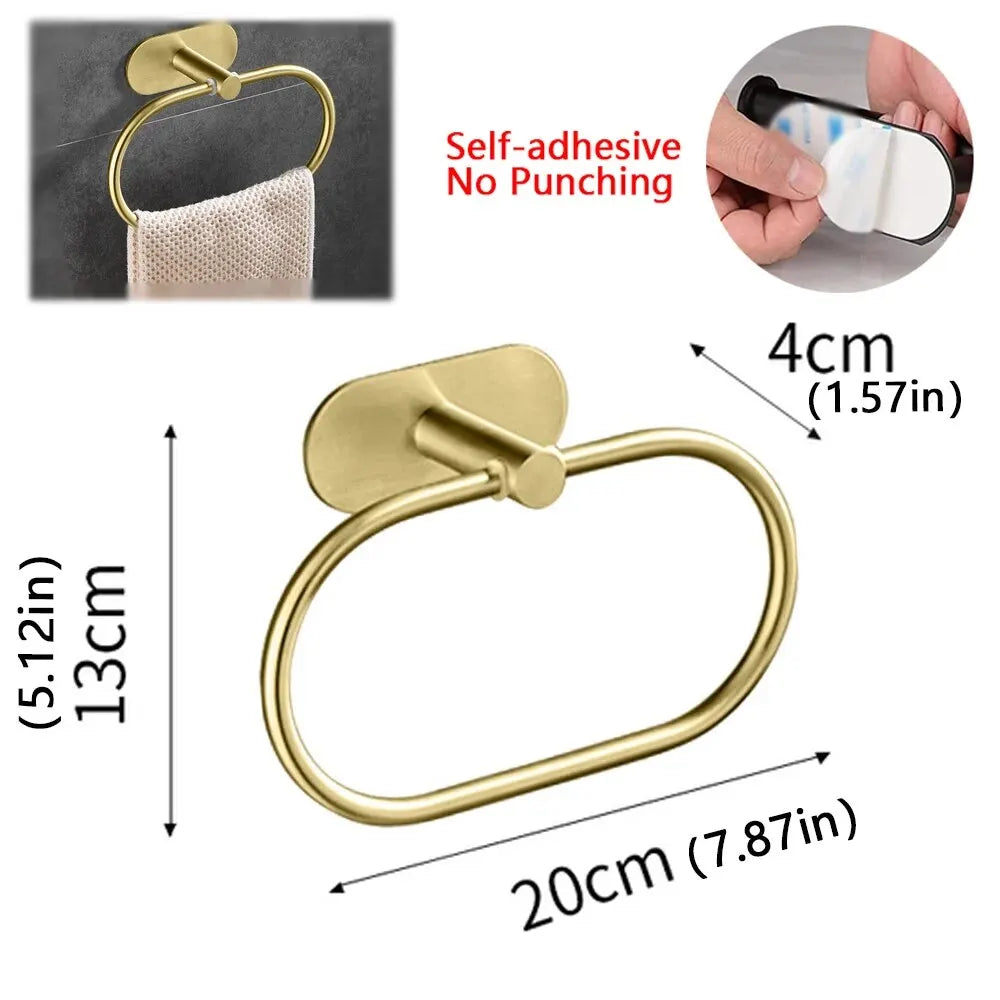 Edelstahl-Handtuchhalter