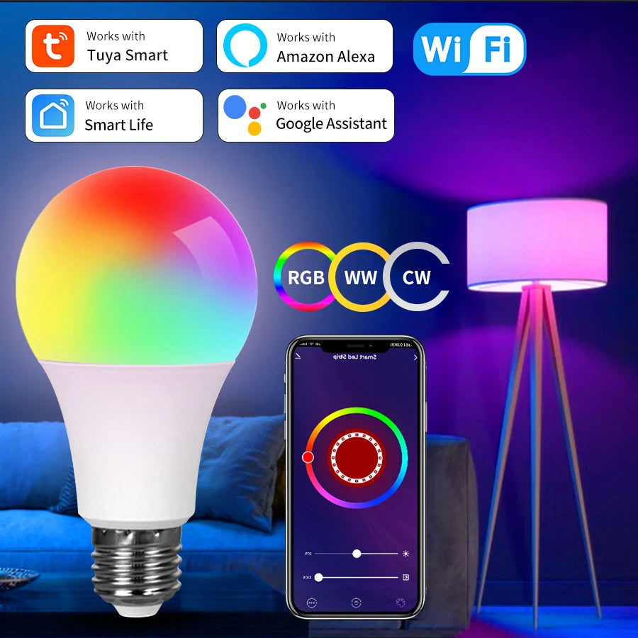 WIFI-Smart-LED Glühbirne