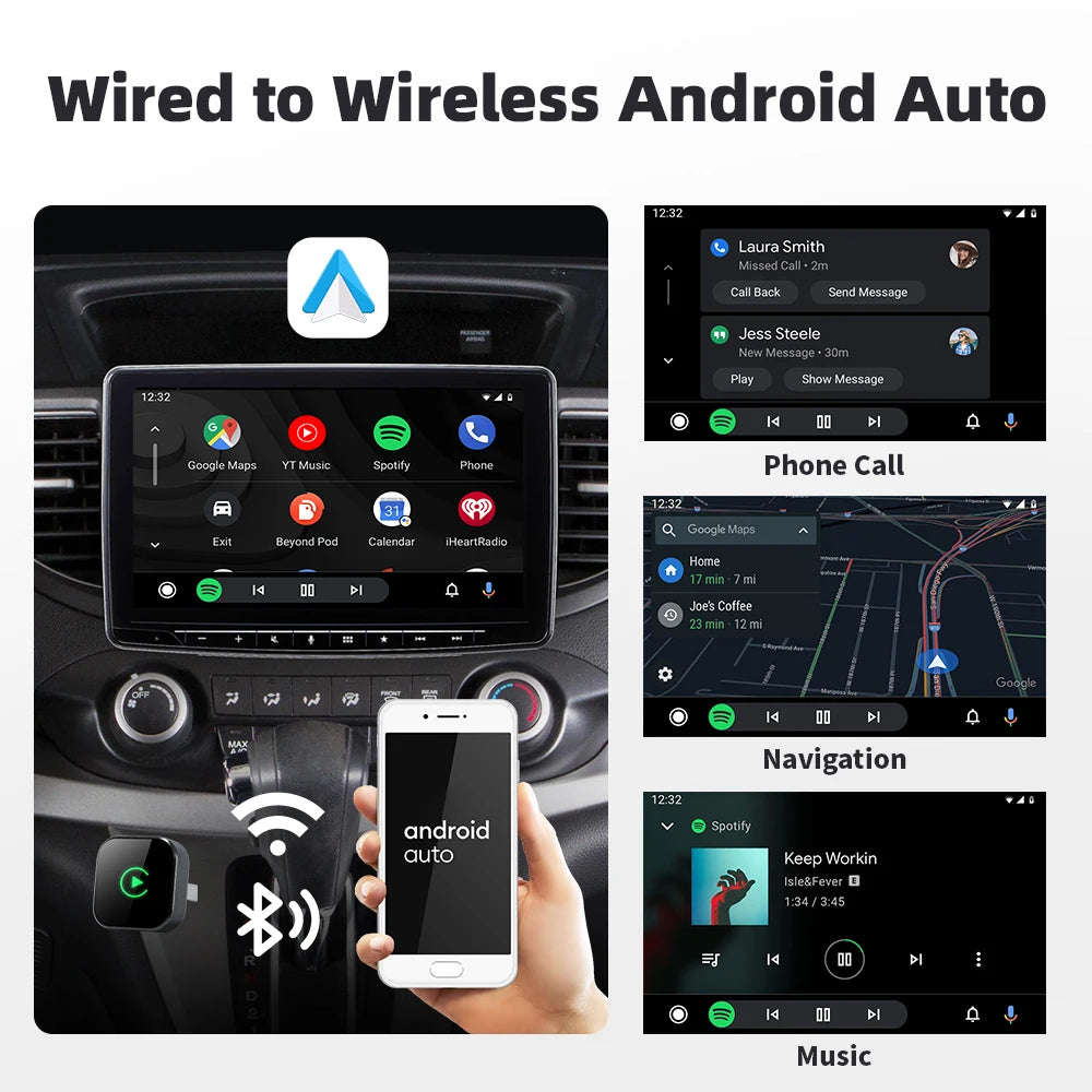 Wireless CarPlay/Android Auto