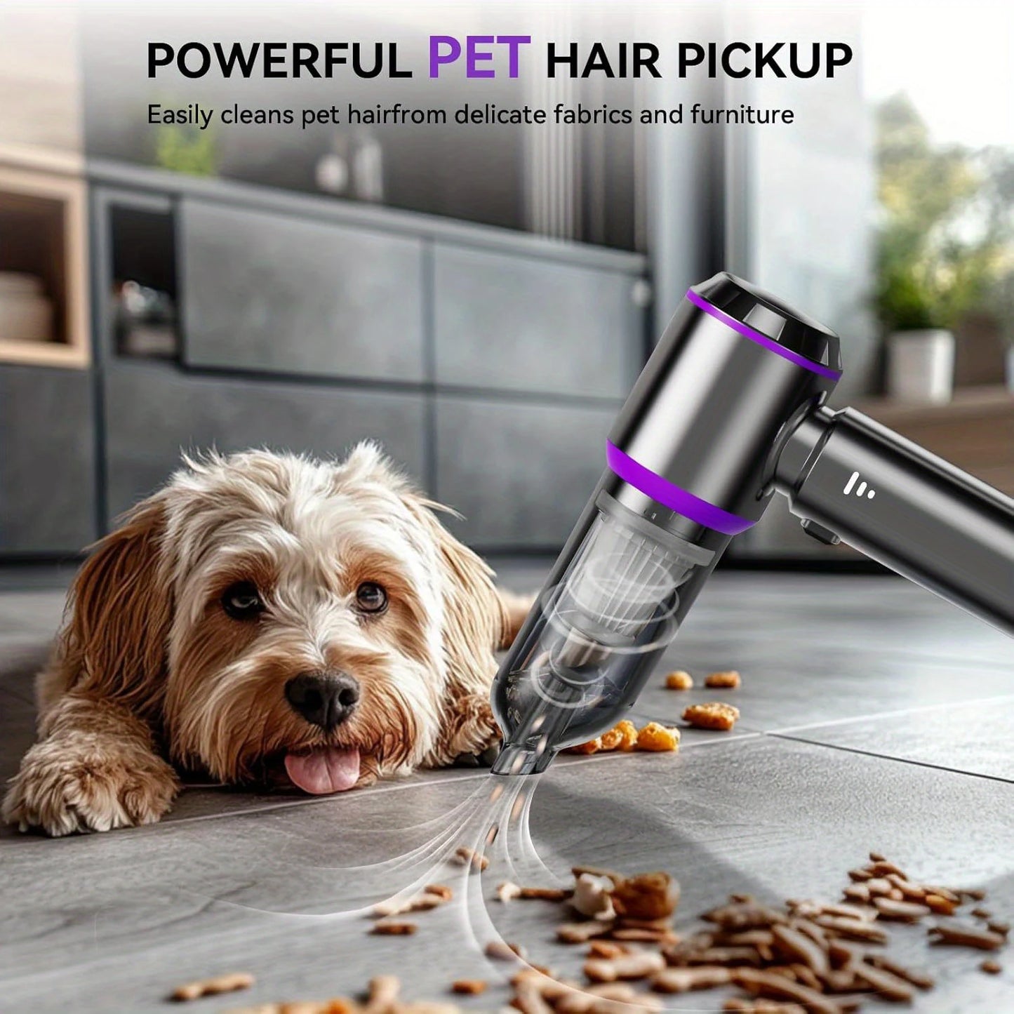 Premium Kompakt-Autosauger mit Hochleistungszyklon - 98.500PA