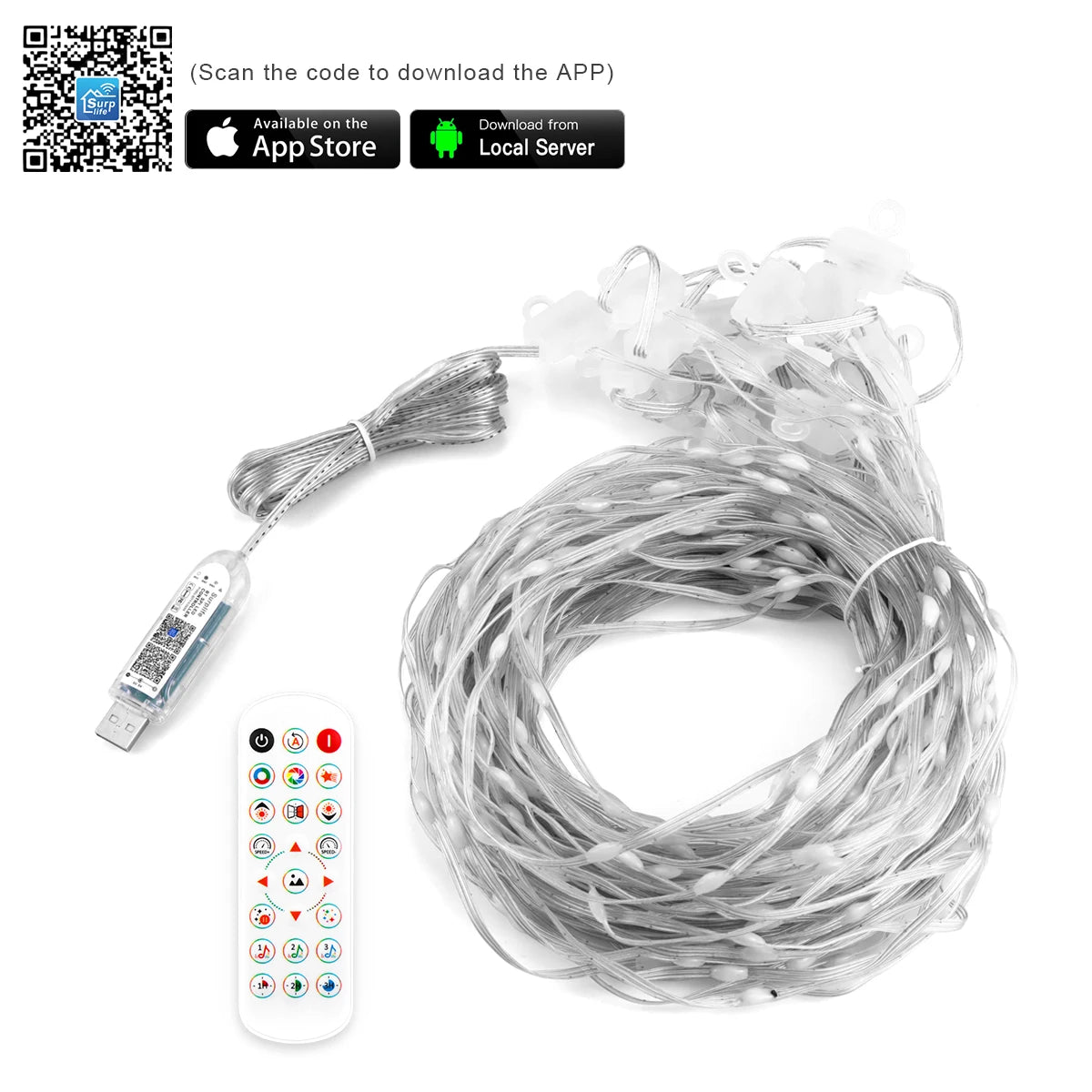 LED RGB Vorhangbeleuchtung