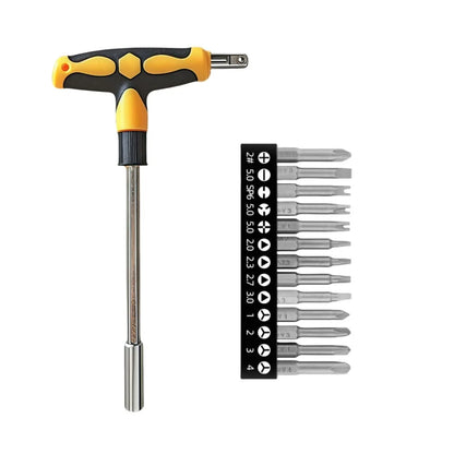 PrecisionPro Schraubenzieher-& Stecknuss-Set-Vielseitig für jede Aufgabe