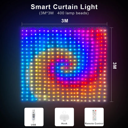 LED RGB Vorhangbeleuchtung