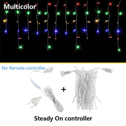 Eiszapfen-Lichterkette