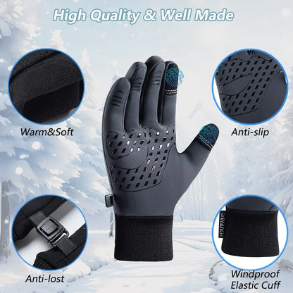ThermoGrip Pro - Wärmeisolierte Winterhandschuhe