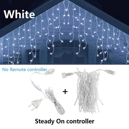 Eiszapfen-Lichterkette