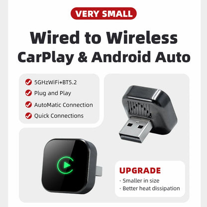 Wireless CarPlay/Android Auto