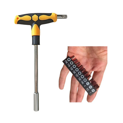 PrecisionPro Schraubenzieher-& Stecknuss-Set-Vielseitig für jede Aufgabe