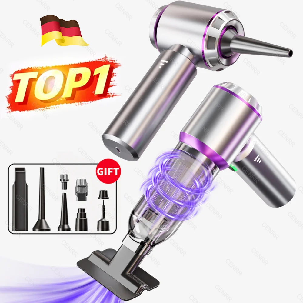 Premium Kompakt-Autosauger mit Hochleistungszyklon - 98.500PA