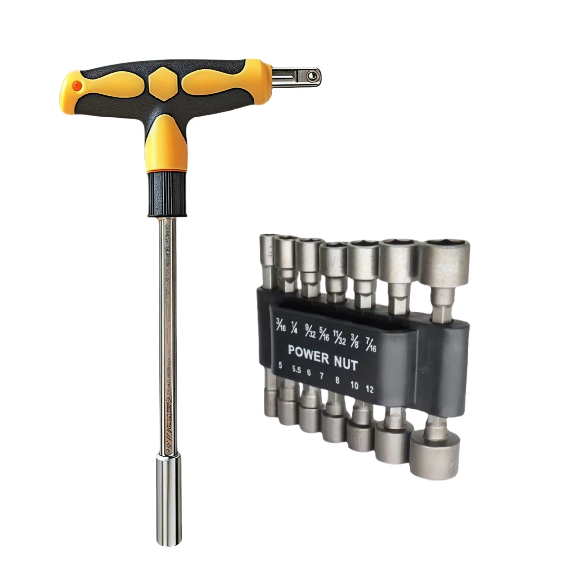 PrecisionPro Schraubenzieher-& Stecknuss-Set-Vielseitig für jede Aufgabe