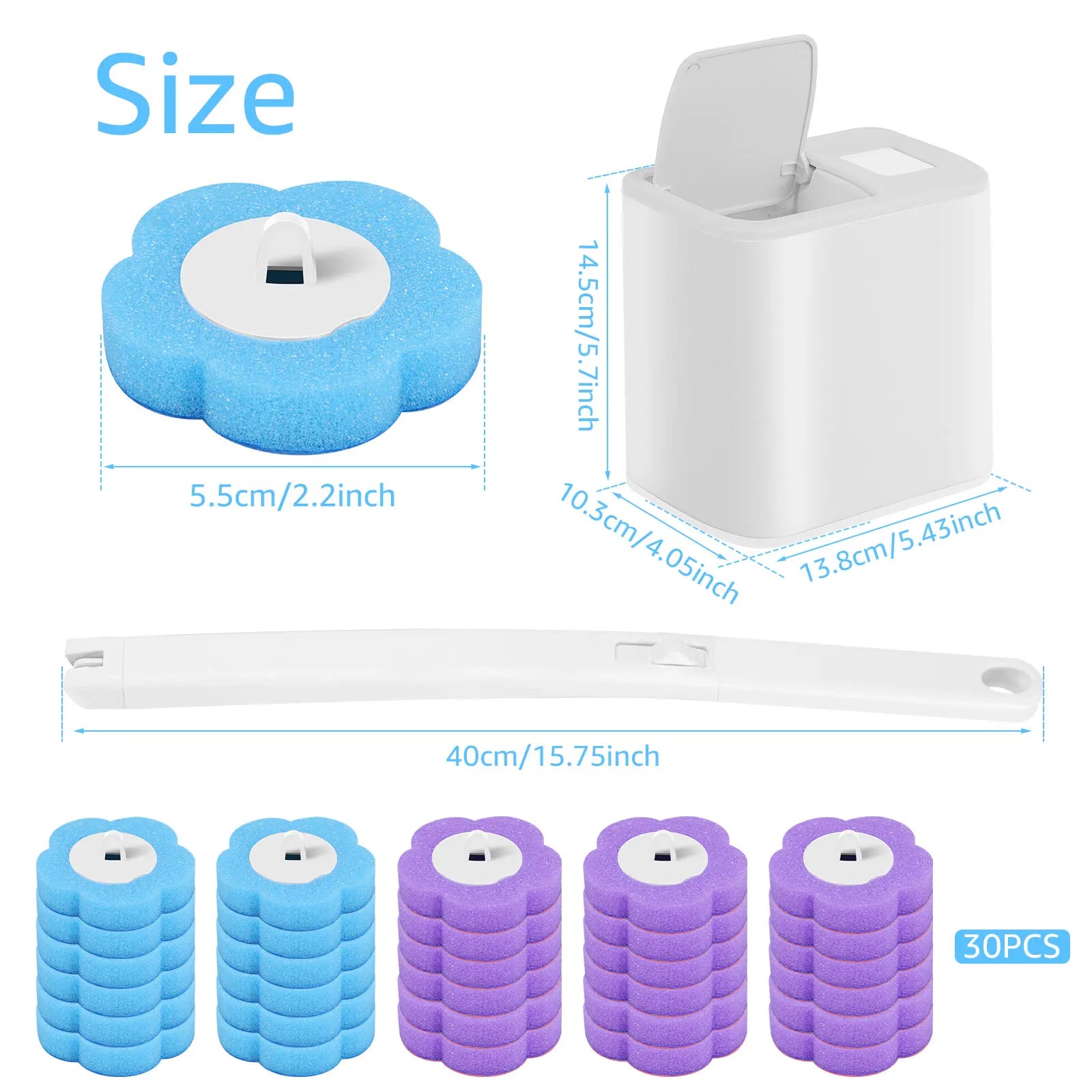 Toilettenreinigungs-Set