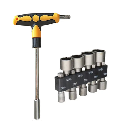 PrecisionPro Schraubenzieher-& Stecknuss-Set-Vielseitig für jede Aufgabe