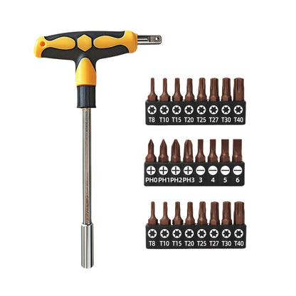 PrecisionPro Schraubenzieher-& Stecknuss-Set-Vielseitig für jede Aufgabe